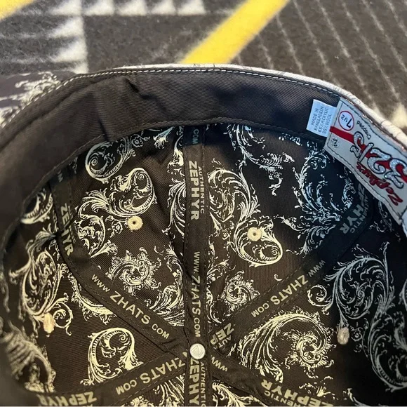Zephyr 32/5 Chopped San Jose sharks hat size 7 1/2 - Picture 15 of 16